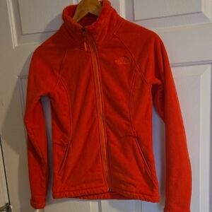 The North Face Women's  Full-Zip Fleece Jacket. Coral. XS.